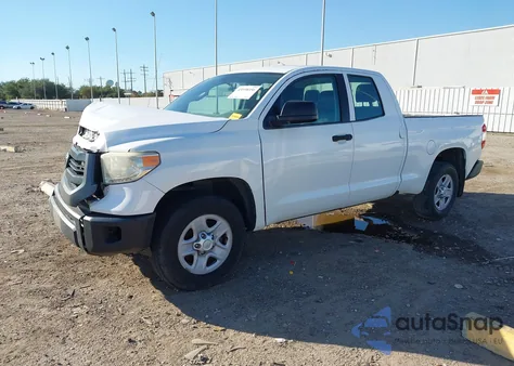 2016 Toyota Tundra Sr 4.6L V8 из США, поврежденный, VIN 5TFRM5F16GX097859